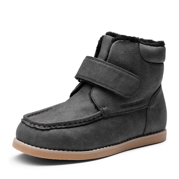 Kid's Insulated Winter Snow Boot  - BLACK -  0